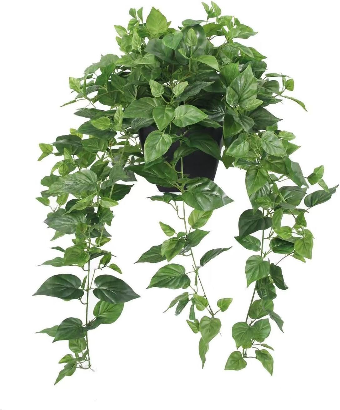 365 Blooming Decor Realistic Artificial Potted Pothos Ivy Plant(Devil’s Ivy), Scindapsus Aureus, Premium Fake Plant for Home, Office Decor, 30″ H x 22.8″ W, //Weather-Resistant//Indoor&Outdoor