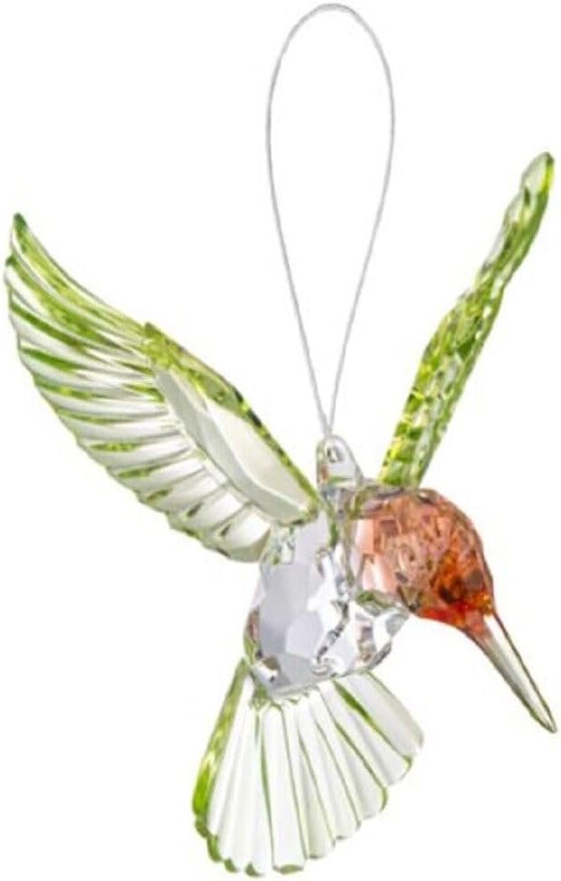 Ganz Red Throated Hummingbird Christmas Tree Ornament 4.5 Inch Multicolor