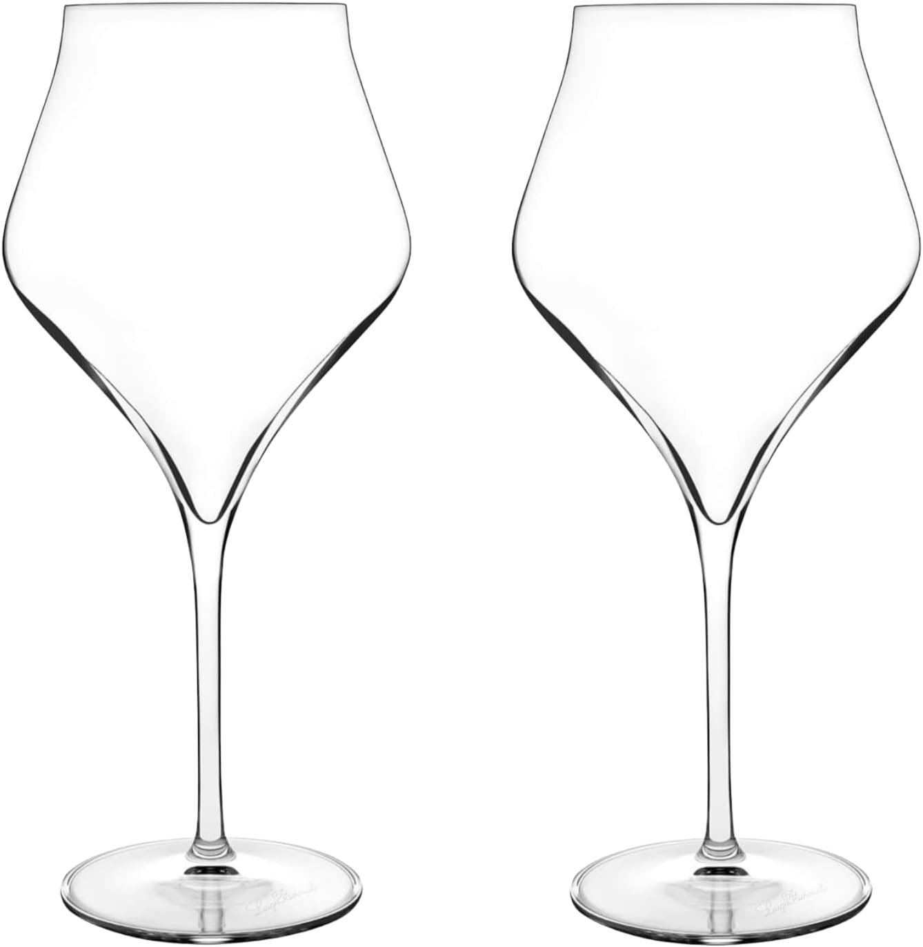 Luigi Bormioli Supremo Burgundy Wine Glasses – Clear, Set of 2
