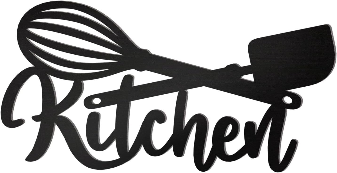 Zzbakress Kitchen Wood Sign,Rustic Farmhouse Kitchen Decor (style3)