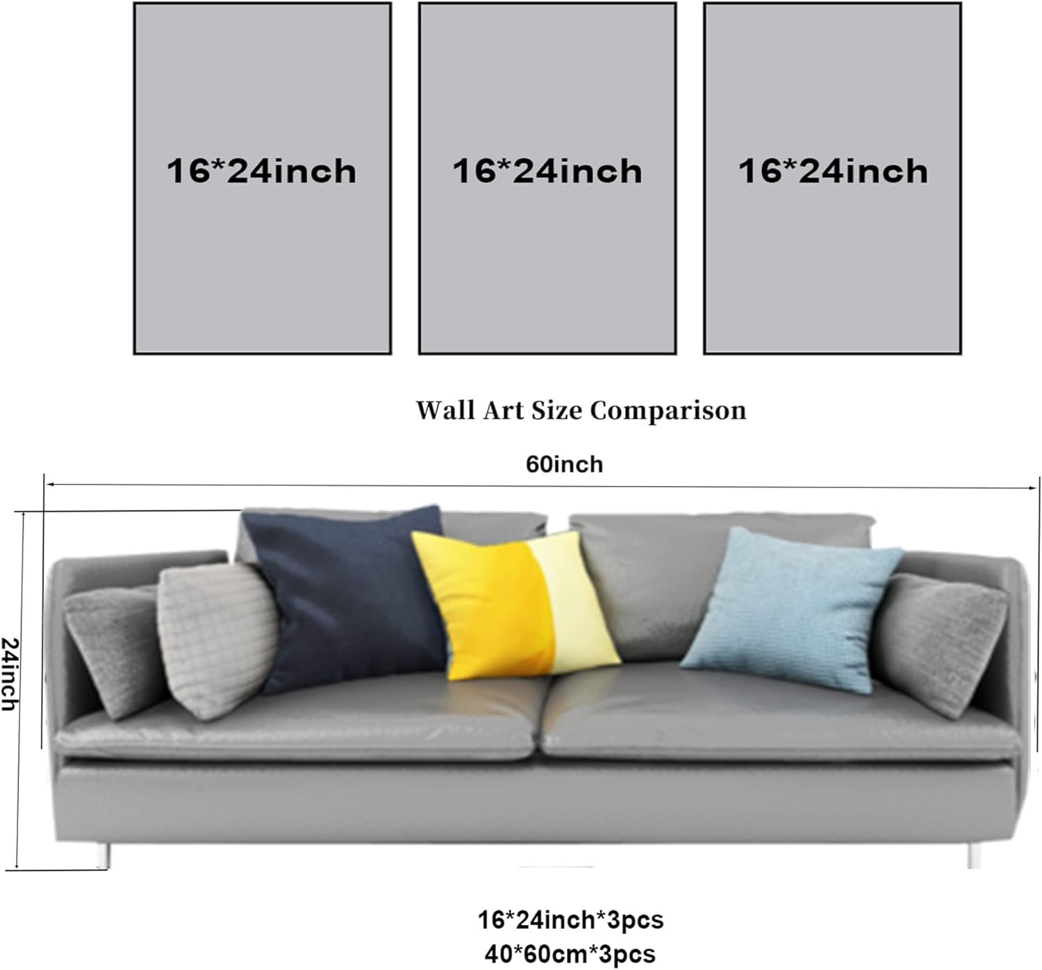 3 Pieces In This Office We Are Team Poster Prints Wall Art Minimalist Office Quotes Canvas Painting Framed Artwork for Living Room Office Decoration with Inner Frame