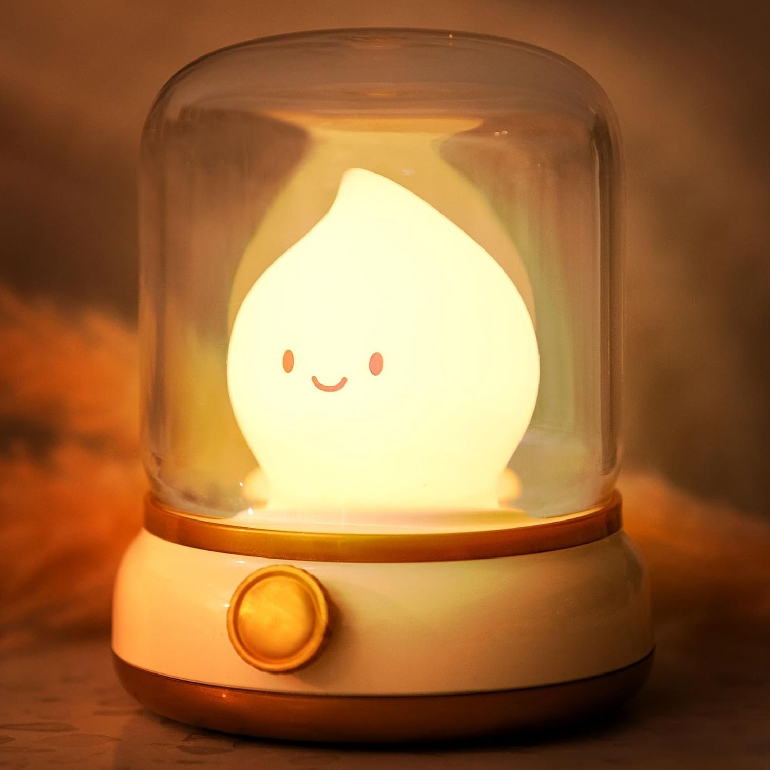 WANIDEA Night Light for Kids, LED Cute Lamp, Night Light with Timer, Adjustable Dimmable Rechargeable Night Light, LED Light for Bedroom Nursery