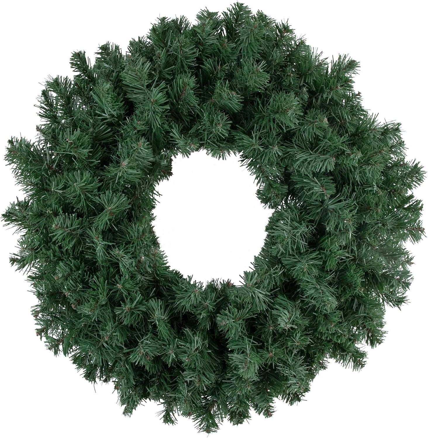Colorado Spruce Artificial Christmas Wreath – 24″ – Unlit