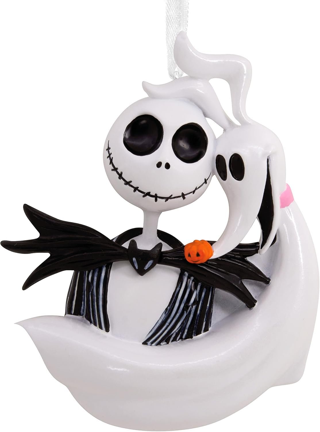 Hallmark Disney Tim Burton’s The Nightmare Before Christmas Jack Skellington and Zero Christmas Ornament